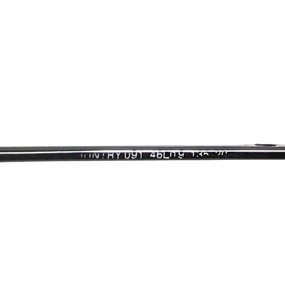 Easyclip Small Eyeglasses Frames ENTRY 091 Gunmetal w Magnetic Clip-on 46-19-135